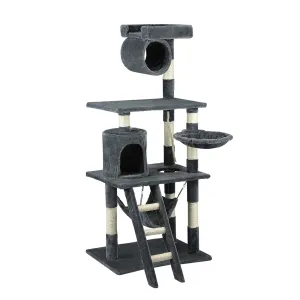 140cm Cat Tree Pet Kitty Scratching Post Scratcher House Furniture Tower Condo