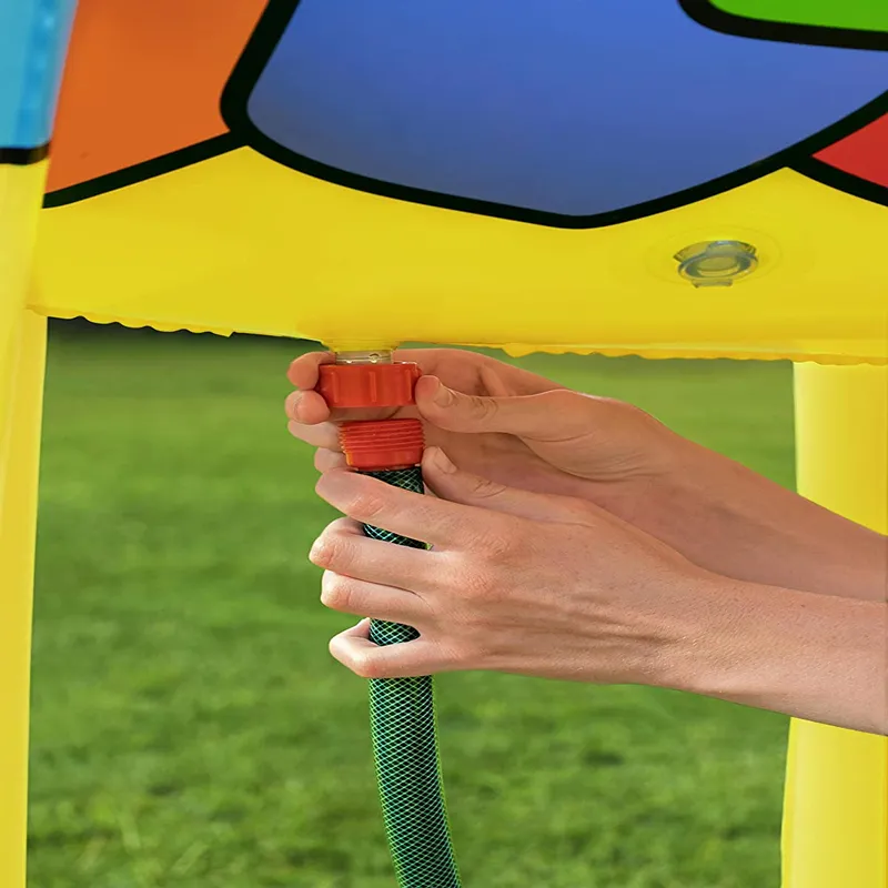 1.42M X 1.04M X 198M Inflatable Giraffe Water Sprinkler 52384