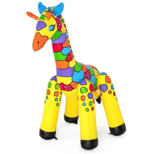 1.42M X 1.04M X 198M Inflatable Giraffe Water Sprinkler 52384