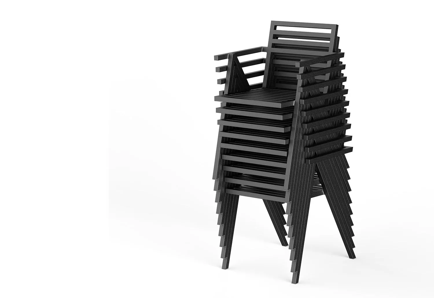 19 Outdoors Stacking Armchair
