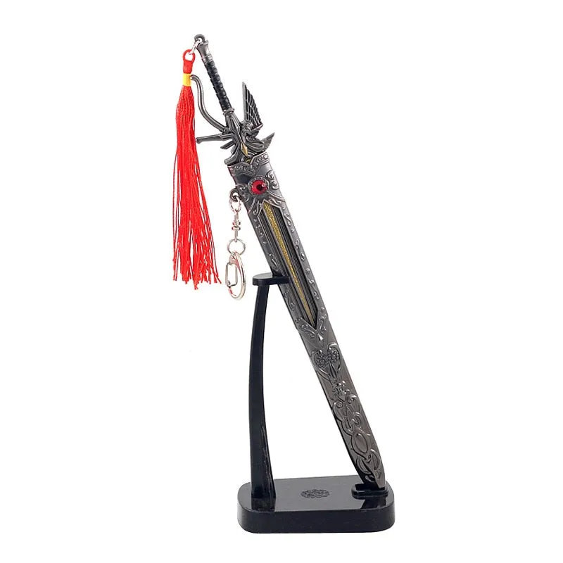 22cm Kingsglaive Final Fantasy XV Game Movie Peripheral Full Metal Sword Weapon Model Replica Ornament Crafts Doll Equipment Boy