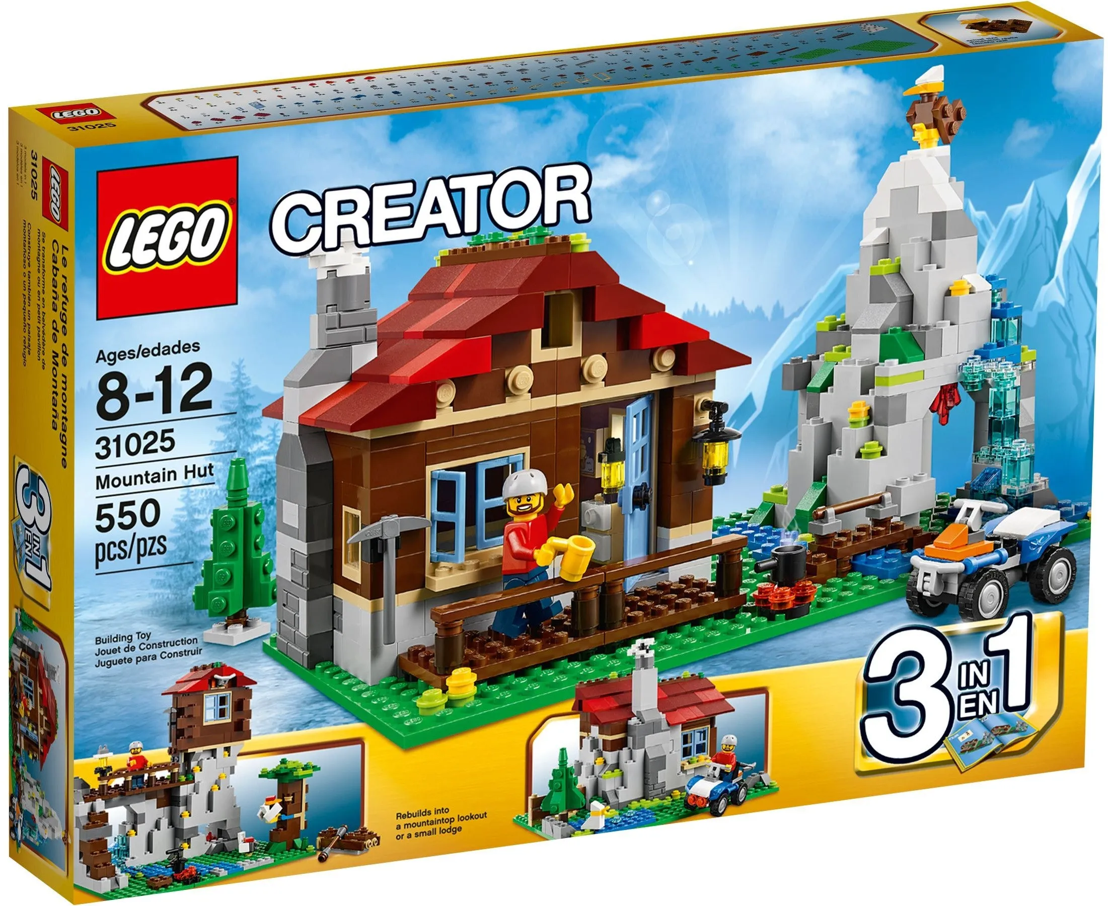 31025 Creator Mountain Hut (Retired) (New Sealed)