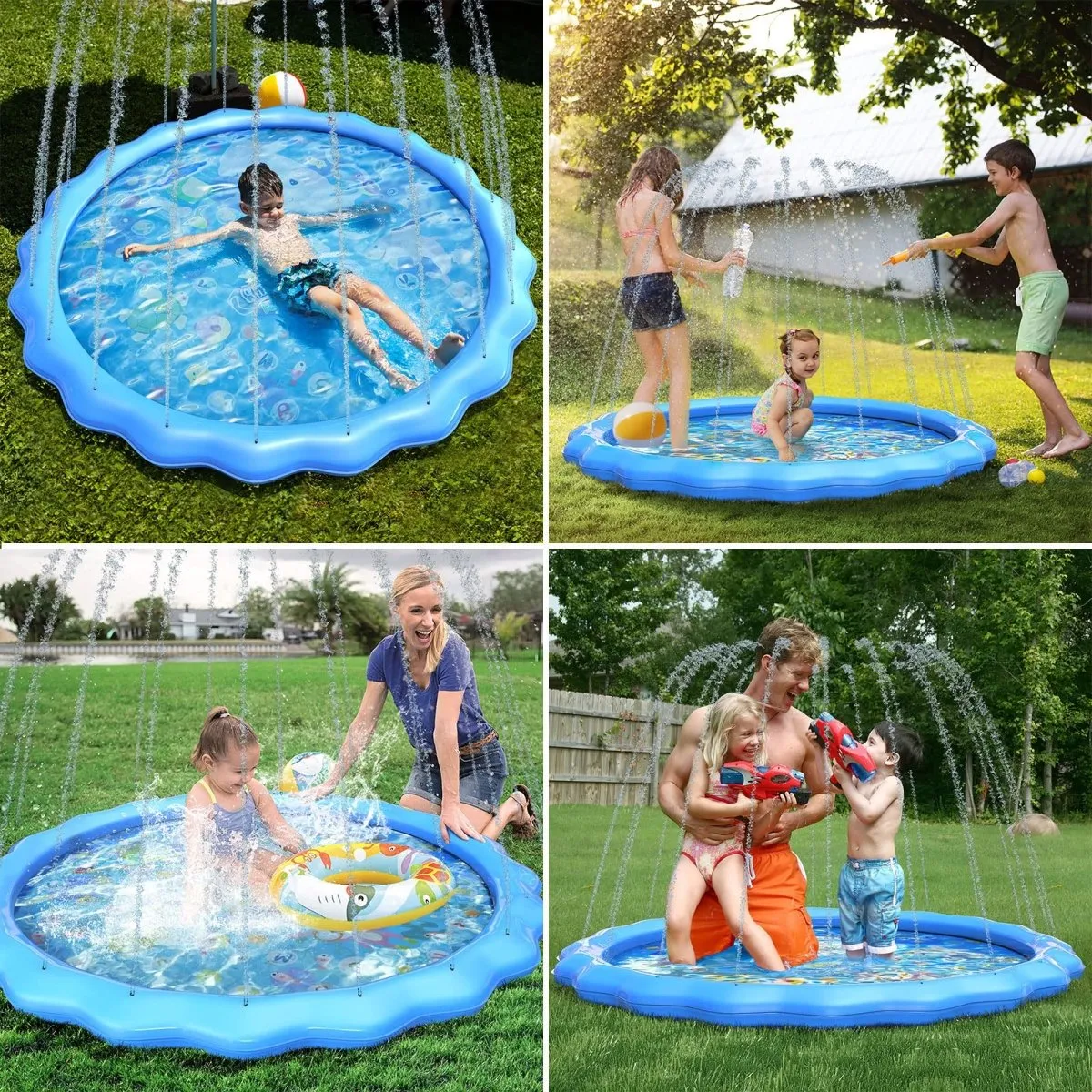 60 Inches Splash Pad for Kids - Wholesale