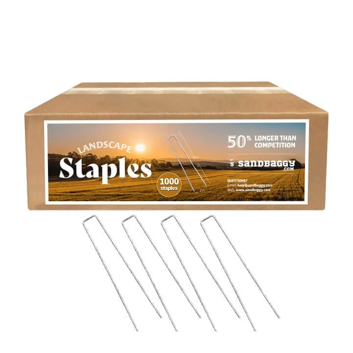9 in. Landscape Staples - 11 Gauge