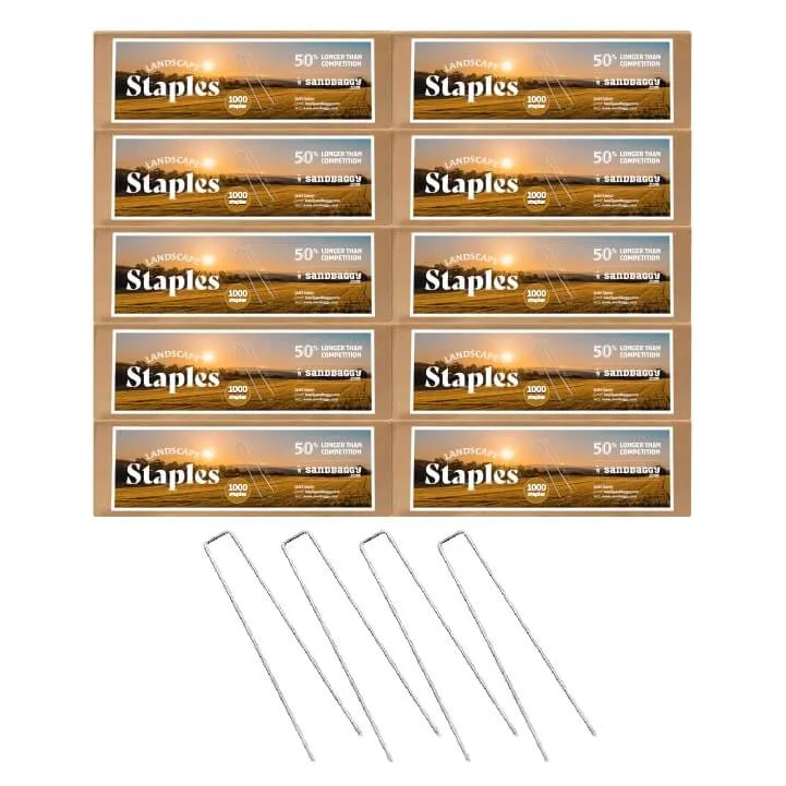 9 in. Landscape Staples - 11 Gauge