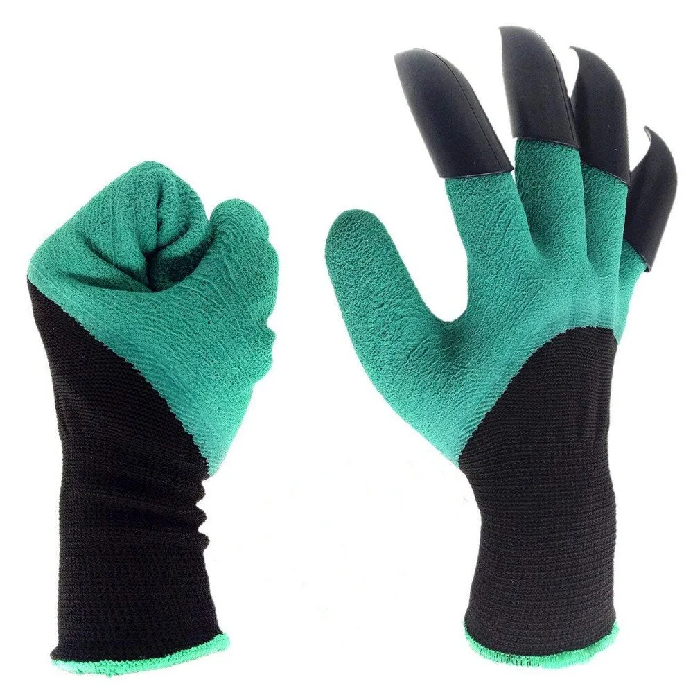 ABS Plastic Garden Gardening Gloves Digging Planting 4 Claws Garden Working Accessories Hot Selling New For Digging Planting