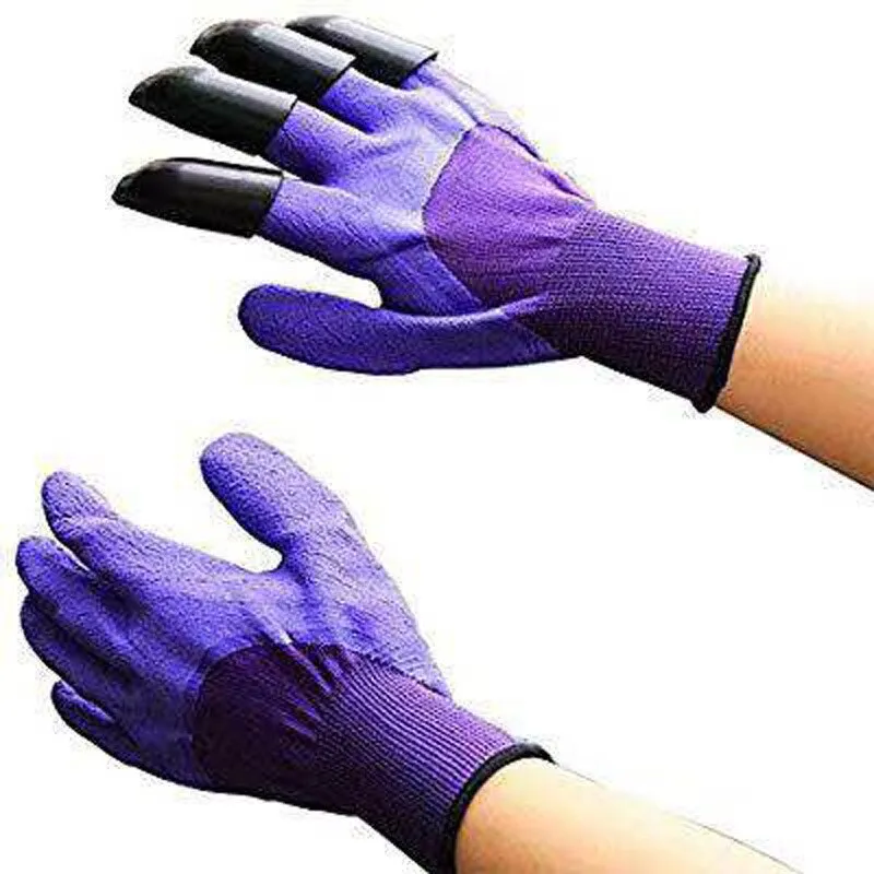 ABS Plastic Garden Gardening Gloves Digging Planting 4 Claws Garden Working Accessories Hot Selling New For Digging Planting
