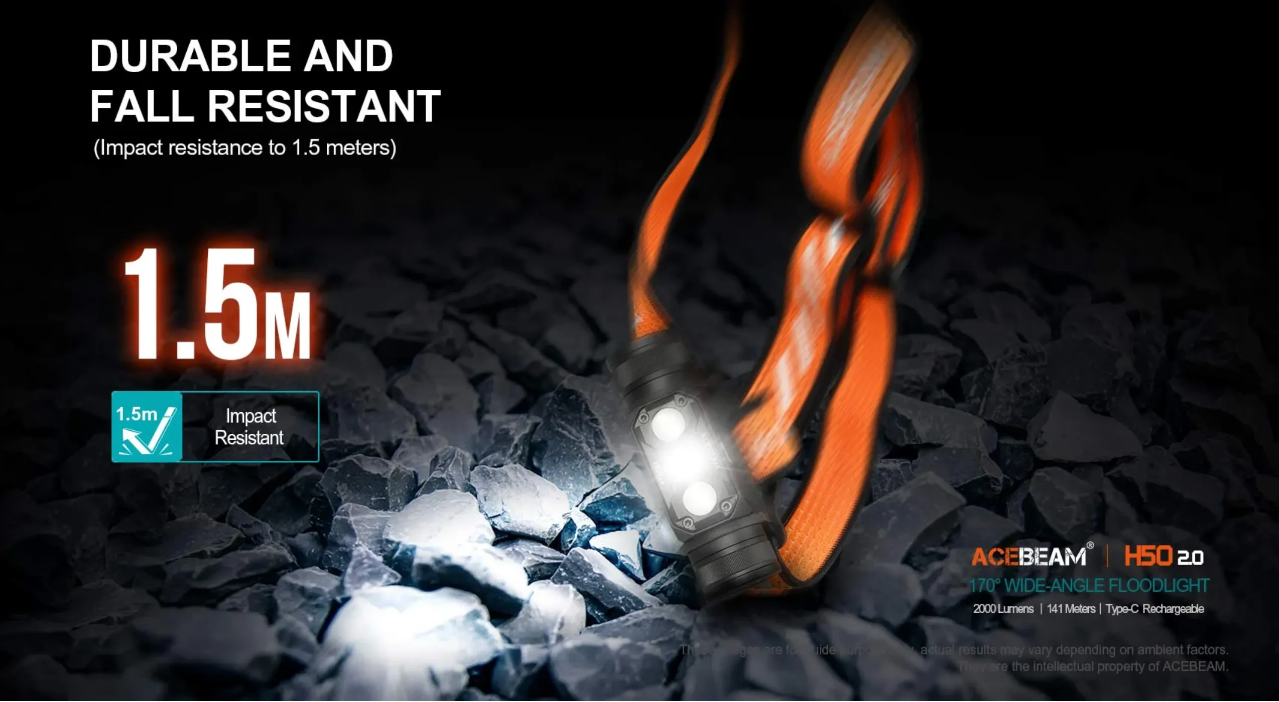 Acebeam - H50 v2.0 (2000 Lumens)