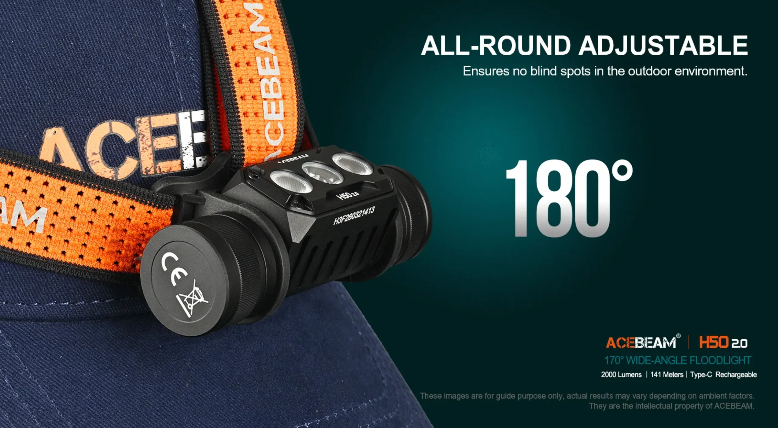 Acebeam - H50 v2.0 (2000 Lumens)