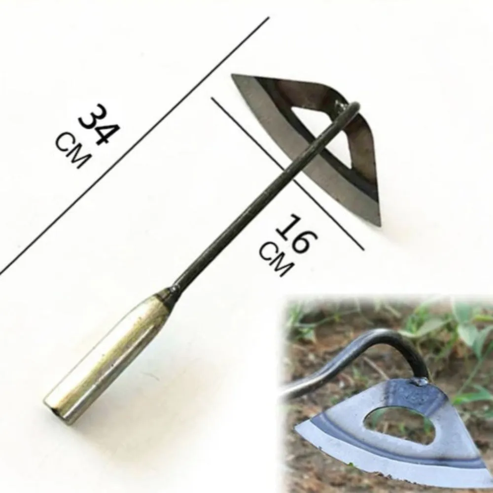 All Steel Handheld Rake Planting Tool