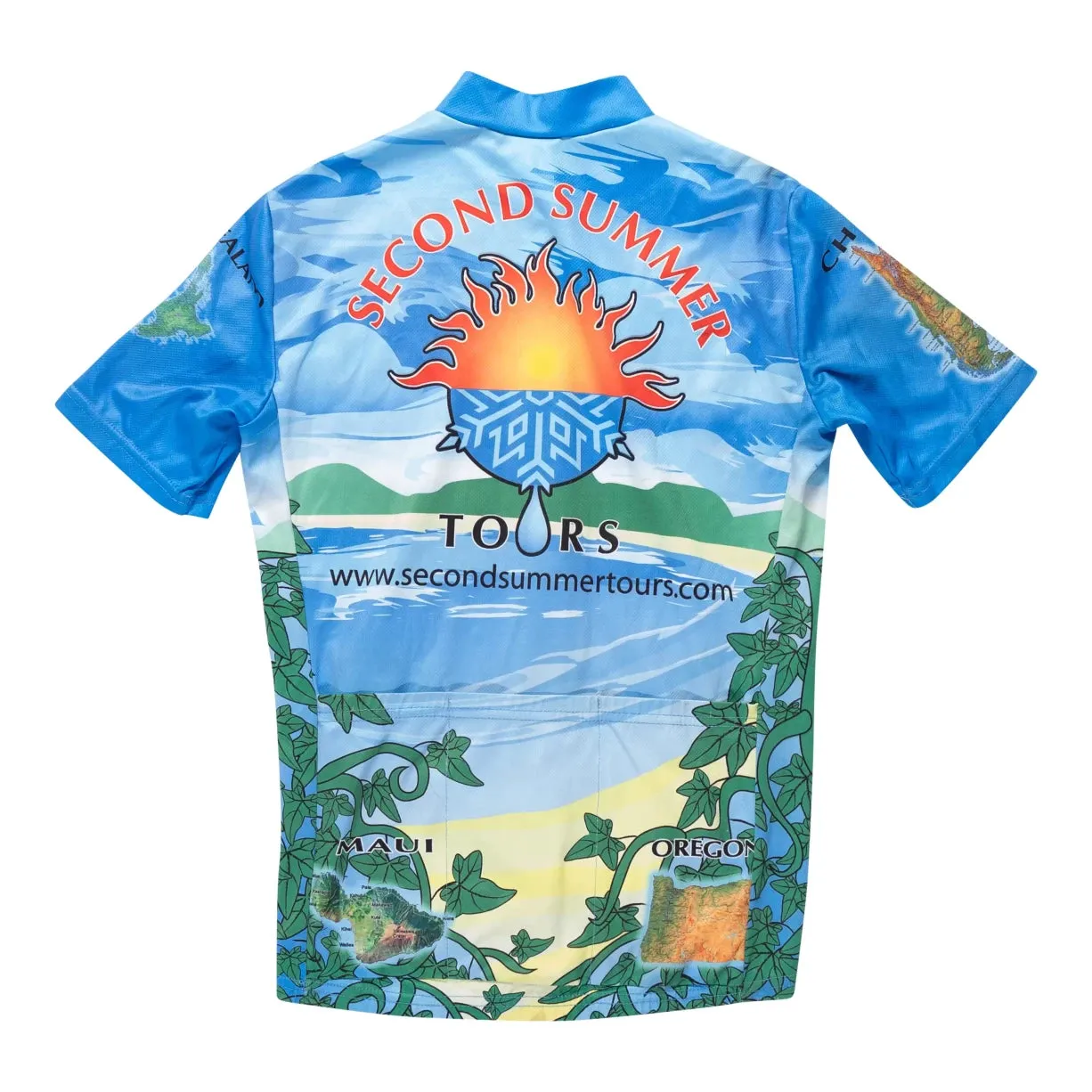 Aussie Cycling 3/4 Zip Cycling Jersey