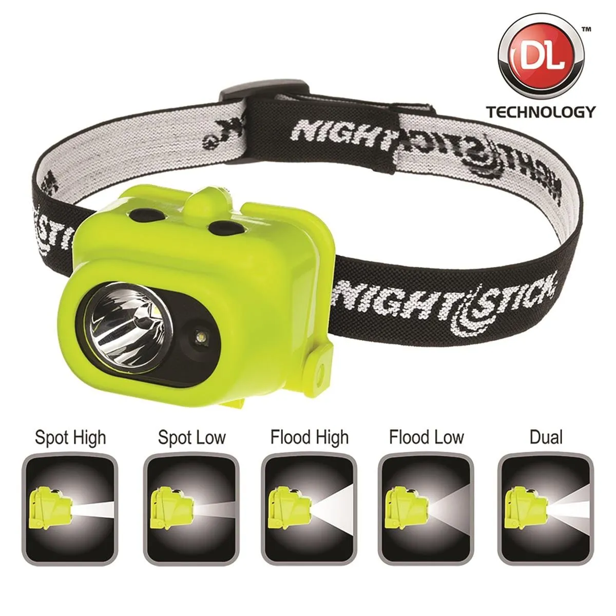 Bayco Intrinsically Safe Multi-Function Dual-Light™ Headlamp