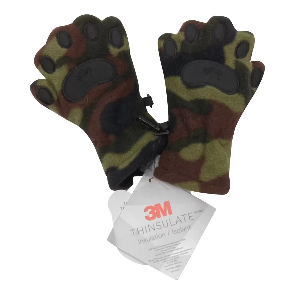 Bear Hands and Buddies Fleece Mittens - Toddler