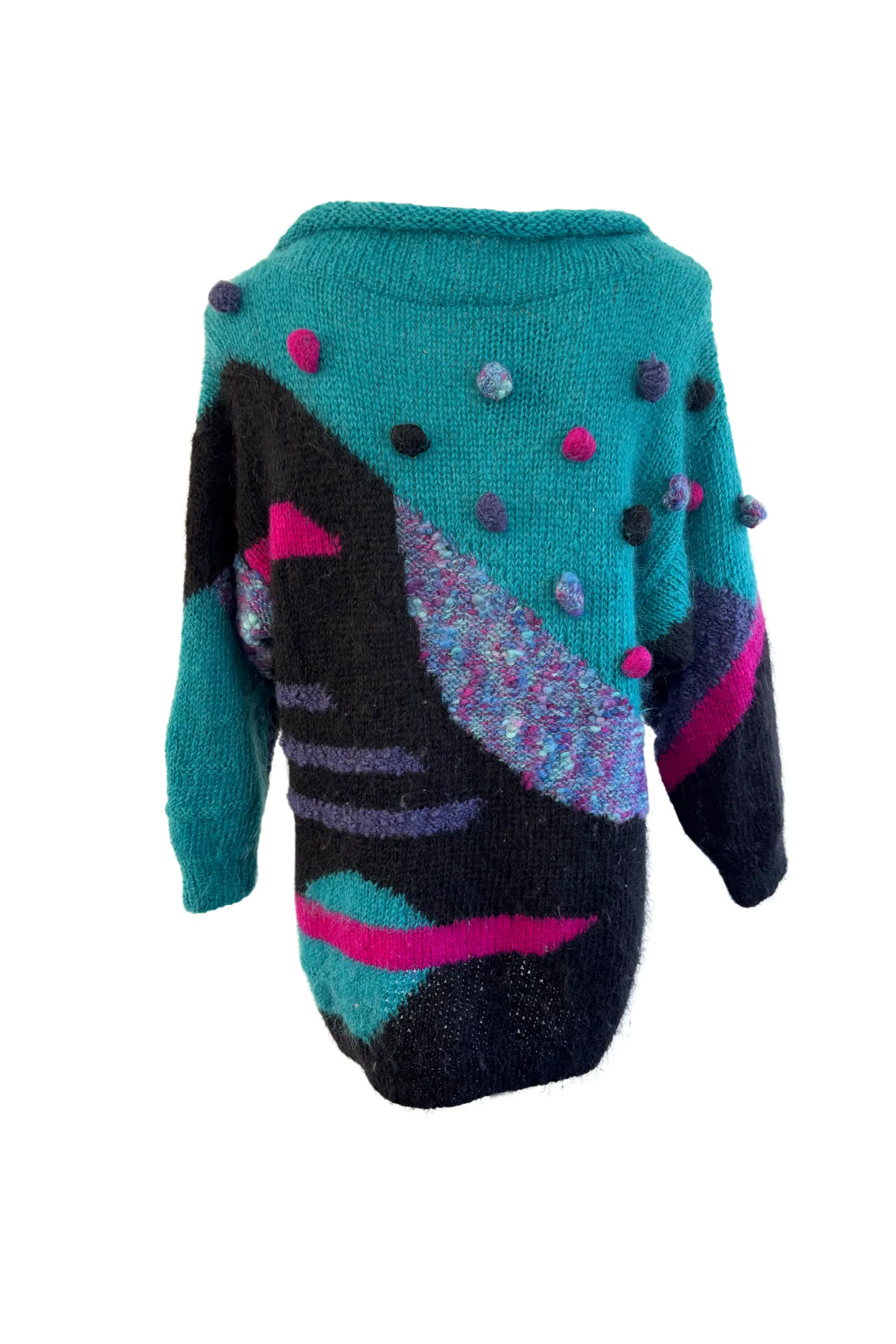 Beautiful vintage mohair knit jumper, L