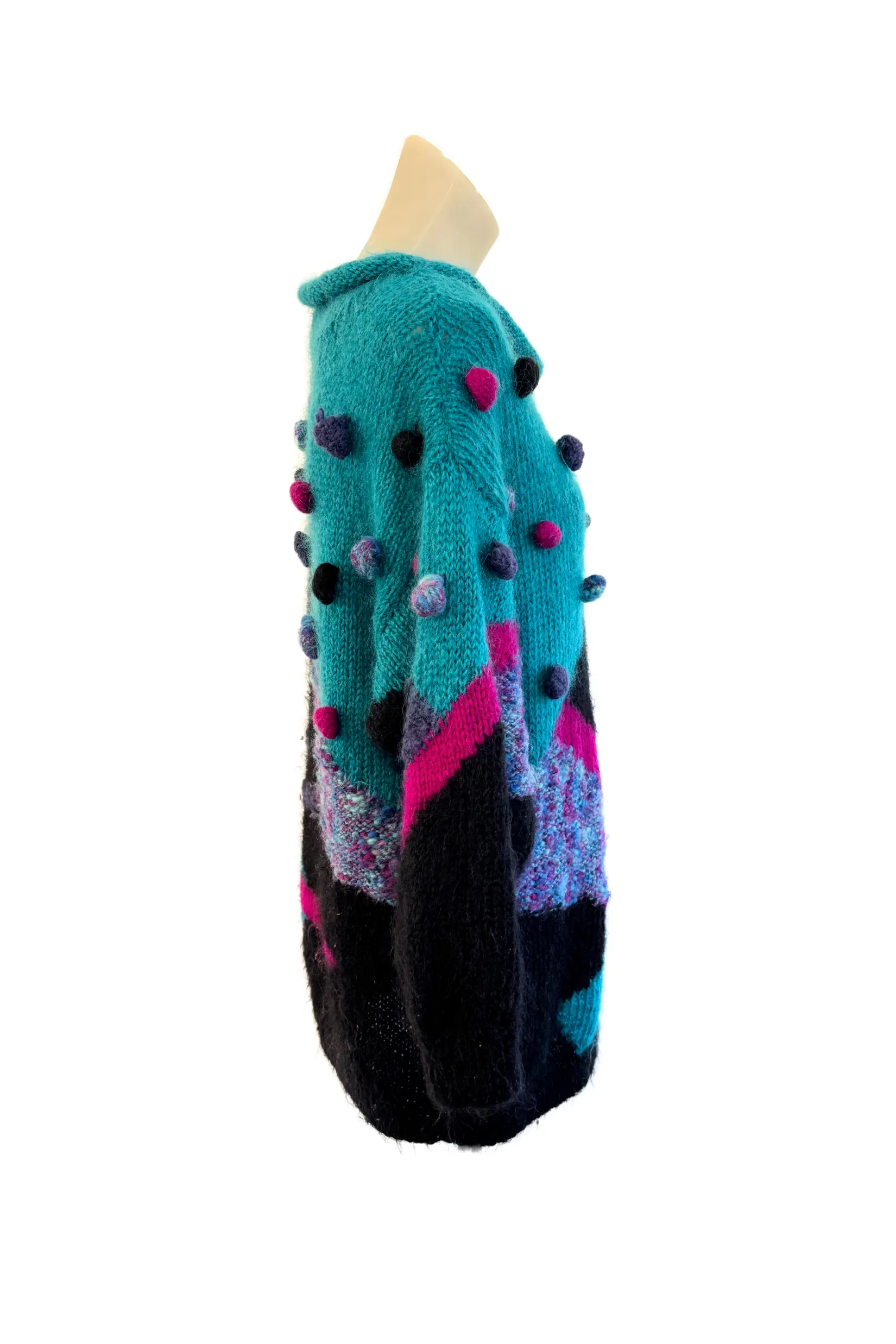 Beautiful vintage mohair knit jumper, L