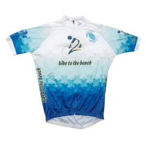 Bike To The Beach Cycling Jersey - Men's