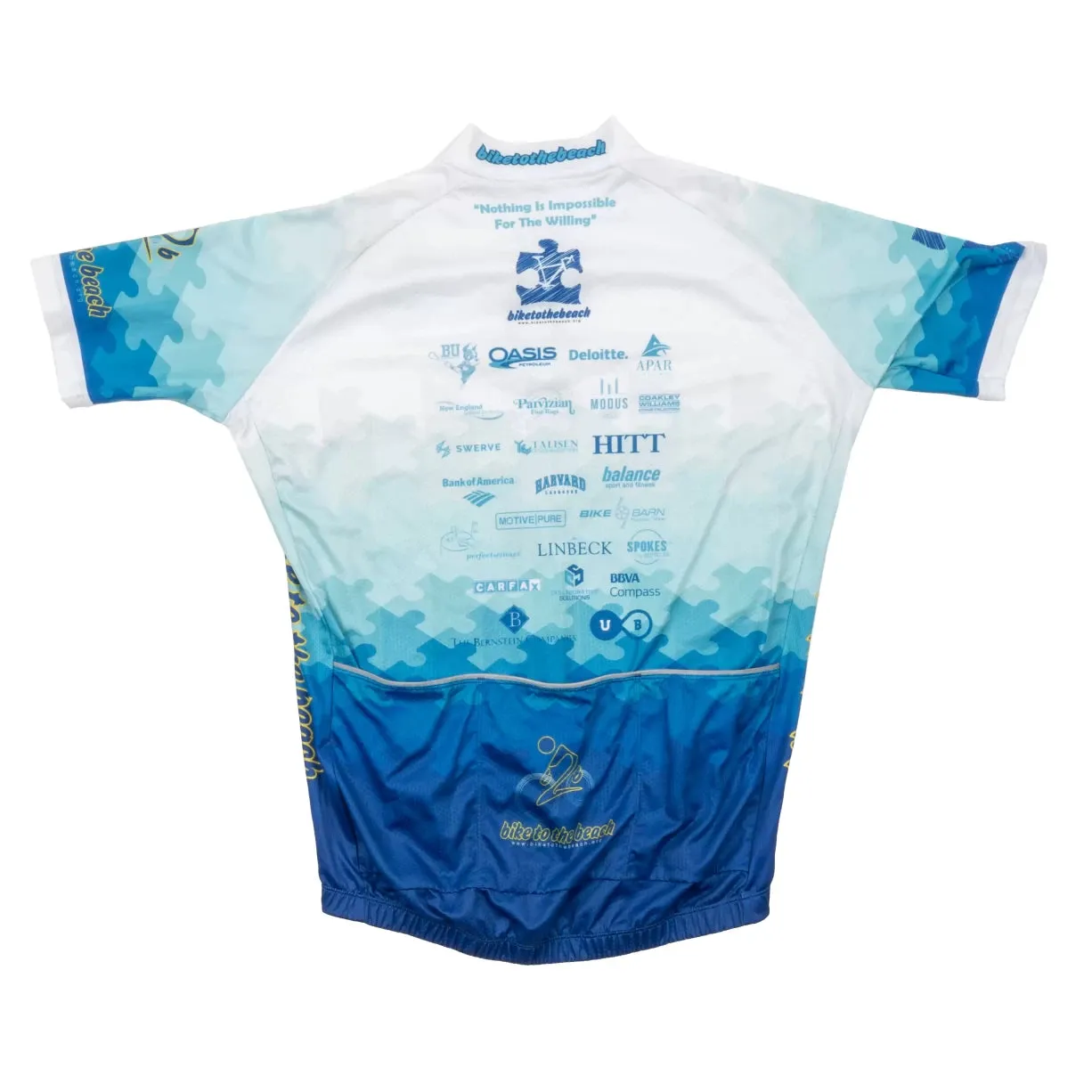 Bike To The Beach Cycling Jersey - Men's