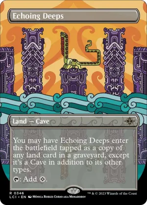 Echoing Deeps (LCI-346) - The Lost Caverns of Ixalan (Borderless) [Rare]