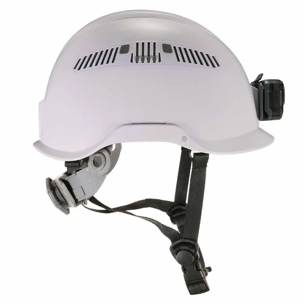 Ergodyne 60265 8977LED White Safety Helmet LED Light Vented Type 2 Class C
