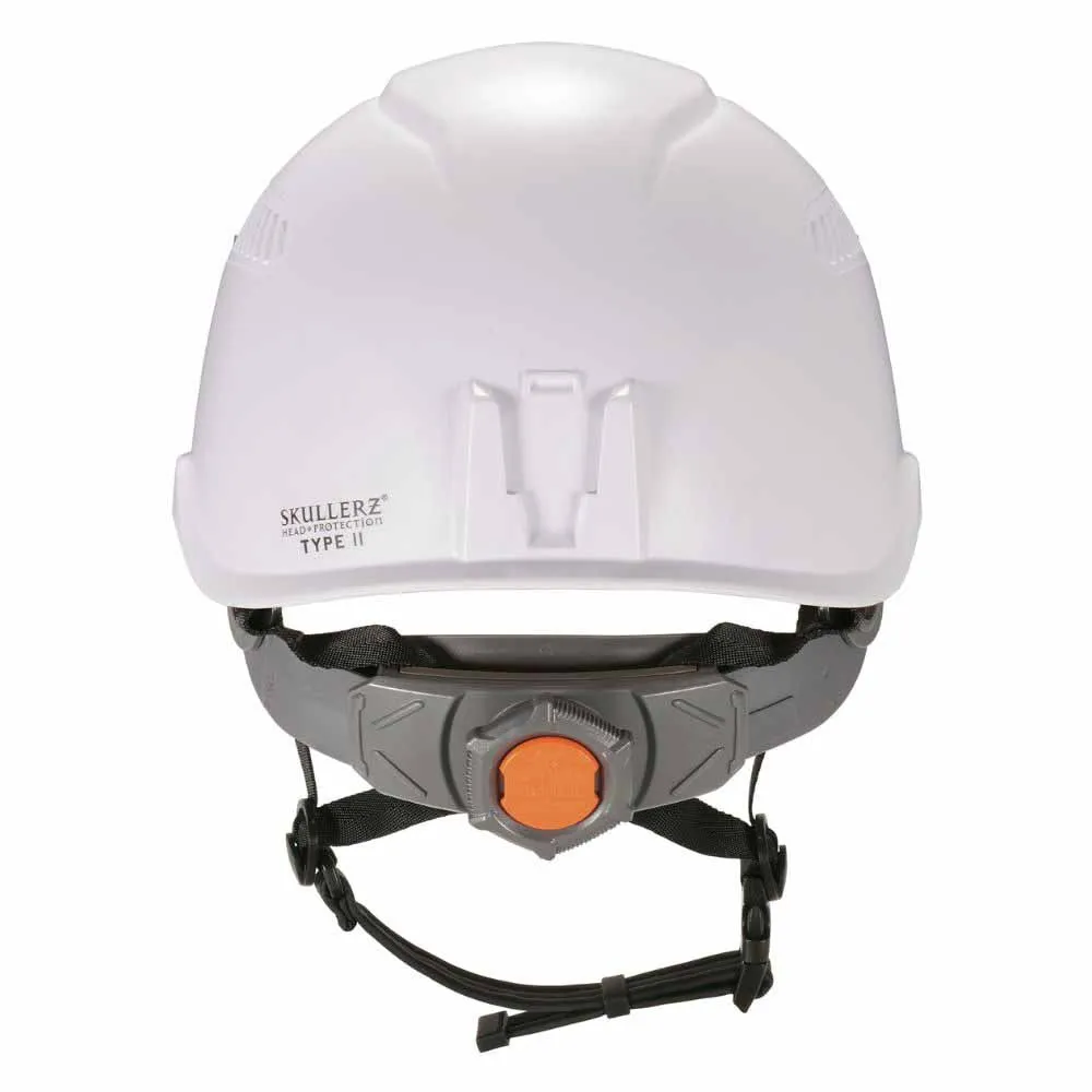Ergodyne 60265 8977LED White Safety Helmet LED Light Vented Type 2 Class C
