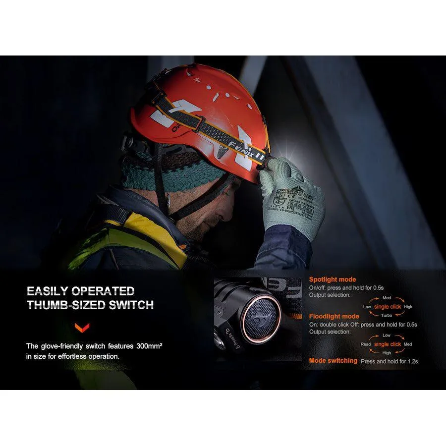 Fenix HM71R 2700 Lumens Rechargeable Headtorch