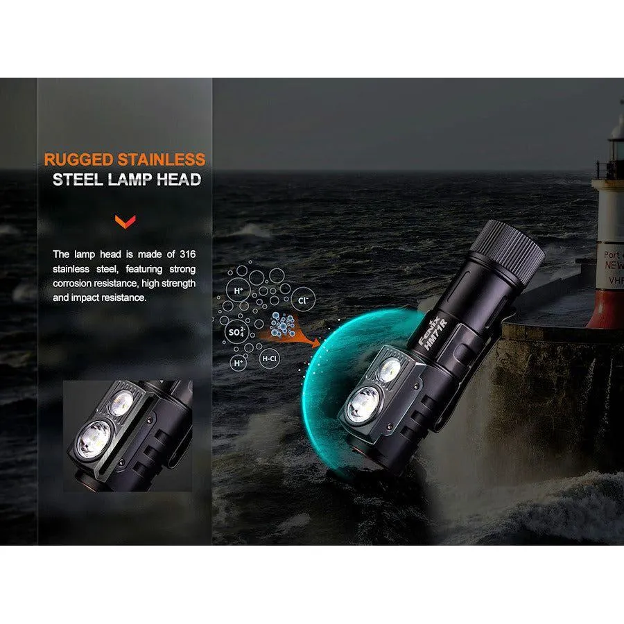 Fenix HM71R 2700 Lumens Rechargeable Headtorch