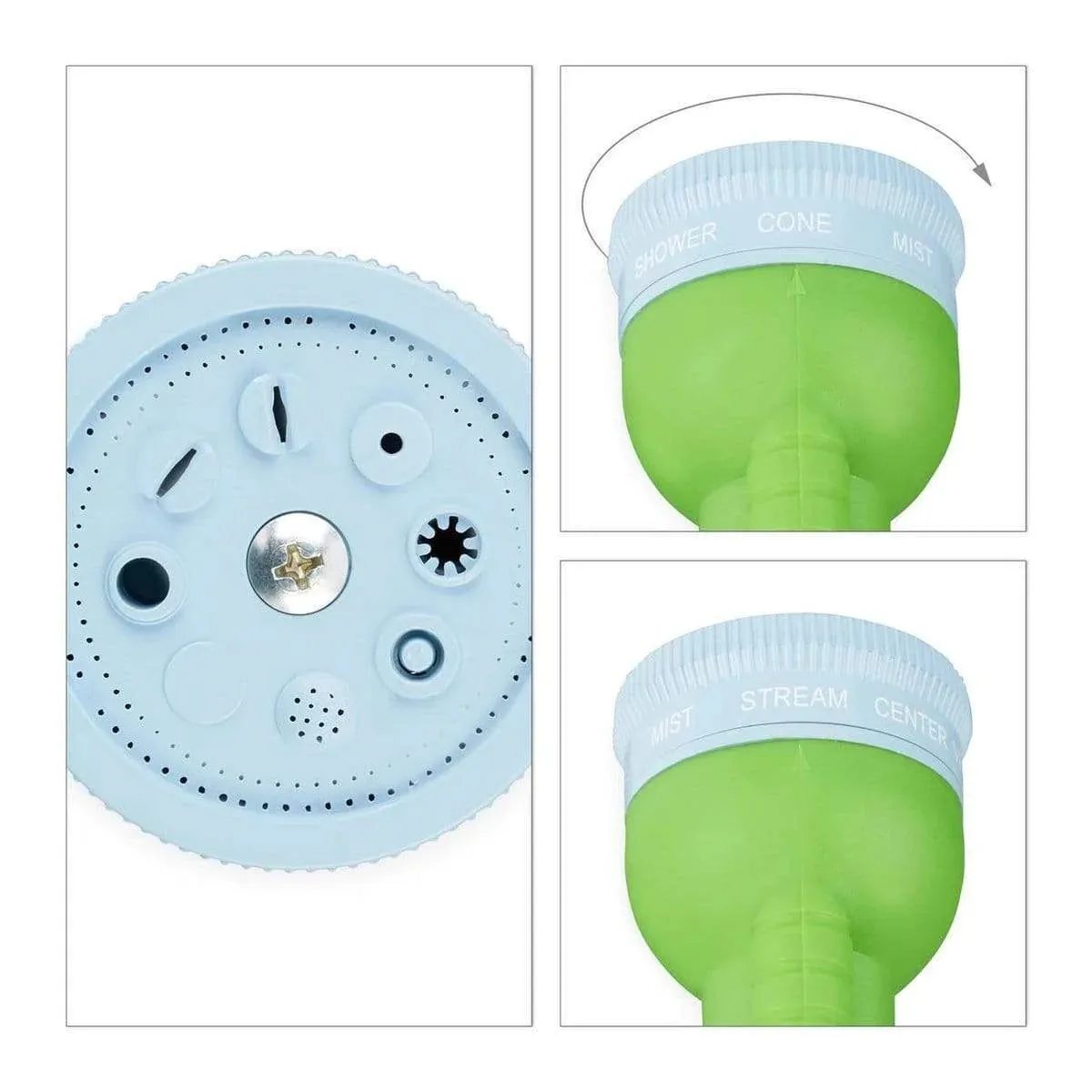 Garden Hose Multifunctional Spray Gun Head Attachment With 8 Functions