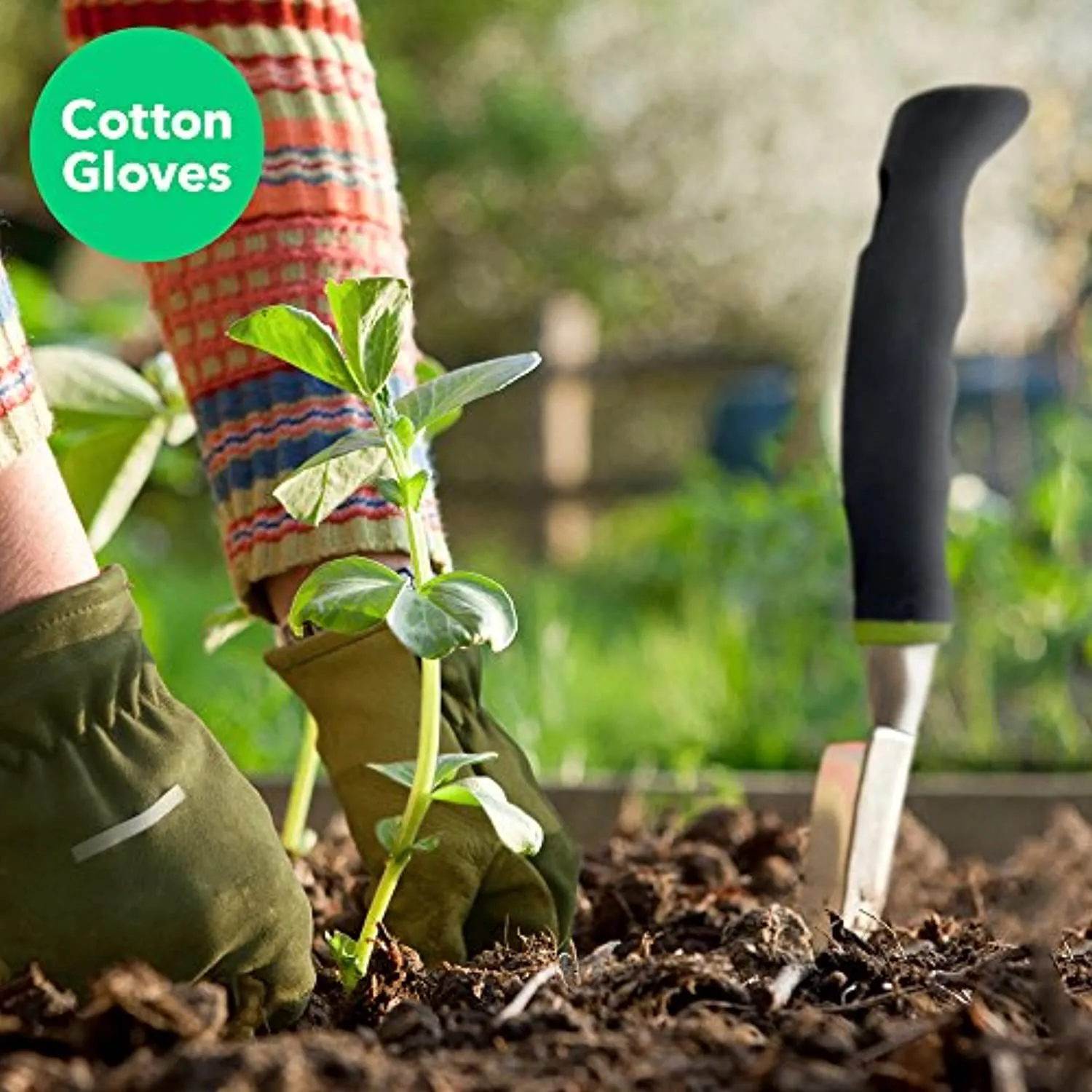 Garden Tool Set-Garden Tools with Garden Gloves and Garden Tote