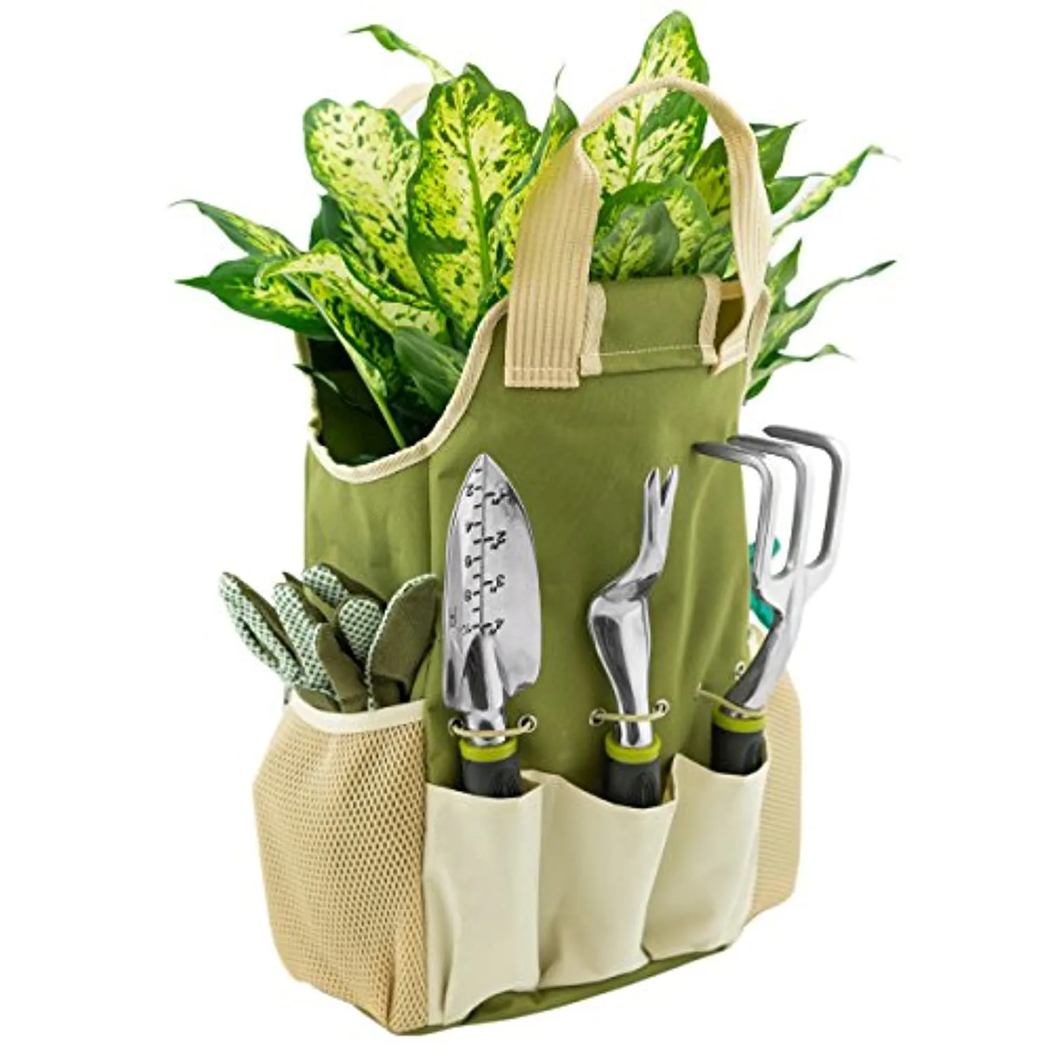 Garden Tool Set-Garden Tools with Garden Gloves and Garden Tote