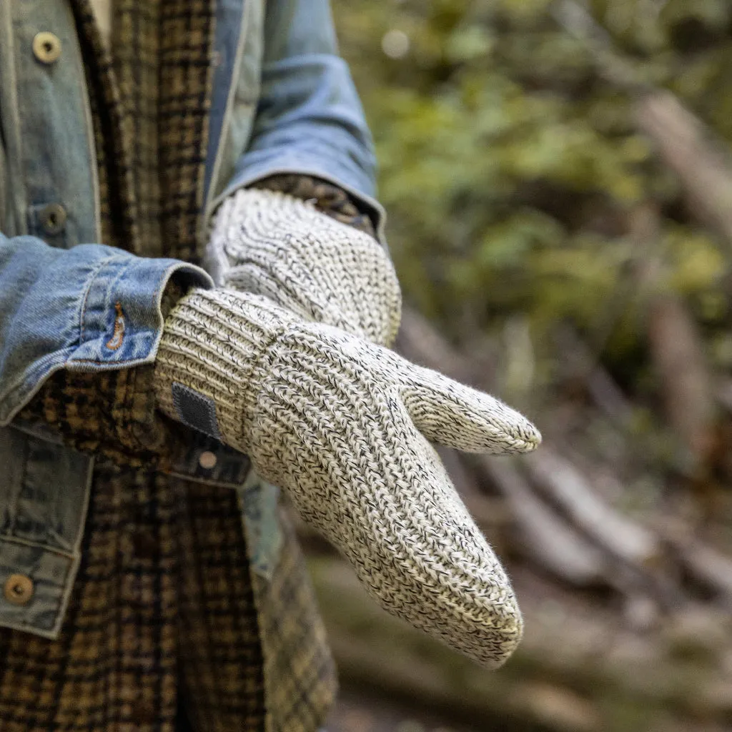Gray Speckled Mittens