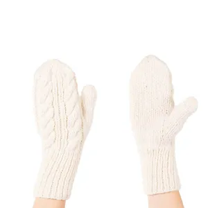 Hand-Knit Alpaca Mittens