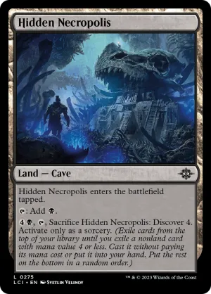 Hidden Necropolis (LCI-275) - The Lost Caverns of Ixalan [Common]