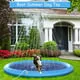 Intera Dog Pool, 59in/67in XXL Splash Sprinkler Pad for Dogs Thickened Durable Upgrade Bath Pool Pet Summer Outdoor Water Toys