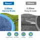 Intera Dog Pool, 59in/67in XXL Splash Sprinkler Pad for Dogs Thickened Durable Upgrade Bath Pool Pet Summer Outdoor Water Toys