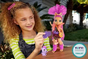 Junior Cave Club Fernessa Doll with Pet - Exciting Playtime Fun