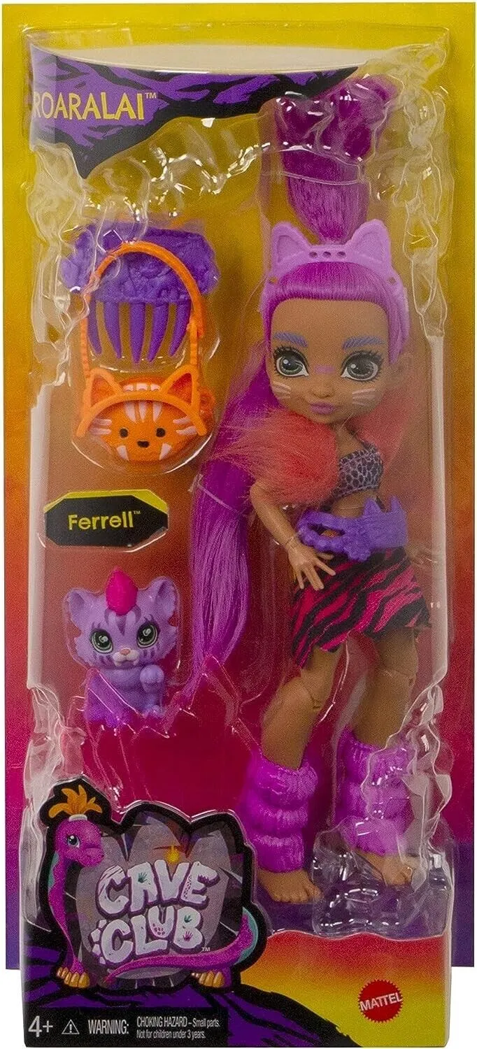 Junior Cave Club Fernessa Doll with Pet - Exciting Playtime Fun