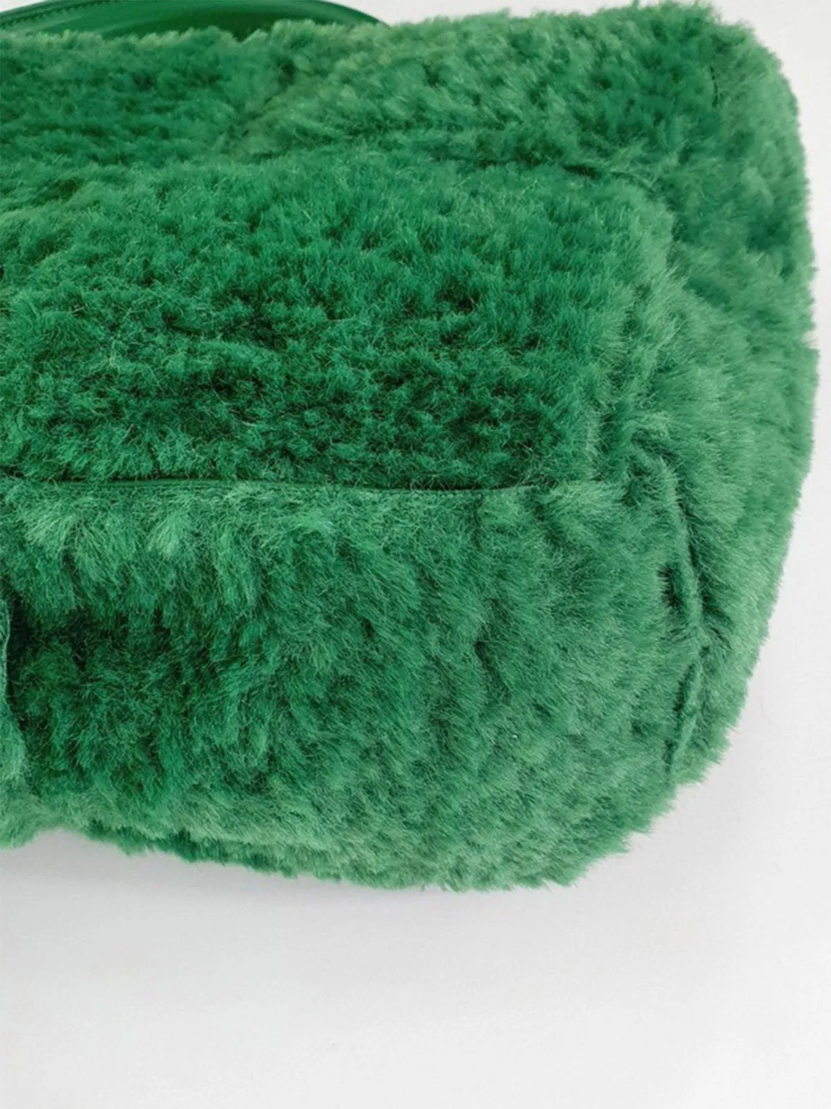 Large Capacity Plush Lamb Wool Tote Bag
