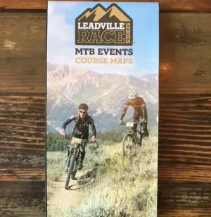Leadville Trail 100 MTB and Silver Rush 50 MTB Map - Folded