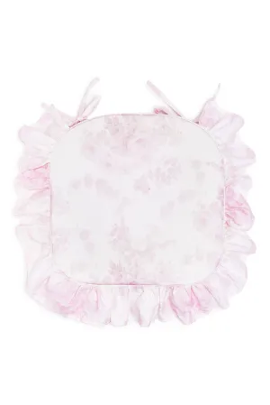 Linen Ruffle Seat Cushion