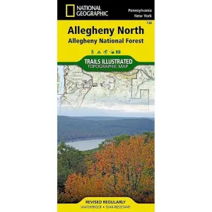 National Geographic Trails Illustrated Allegheny North Map [Allegheny National Forest]