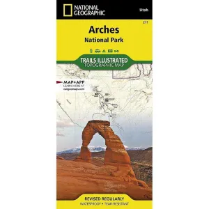 National Geographic Trails Illustrated Arches National Park Map