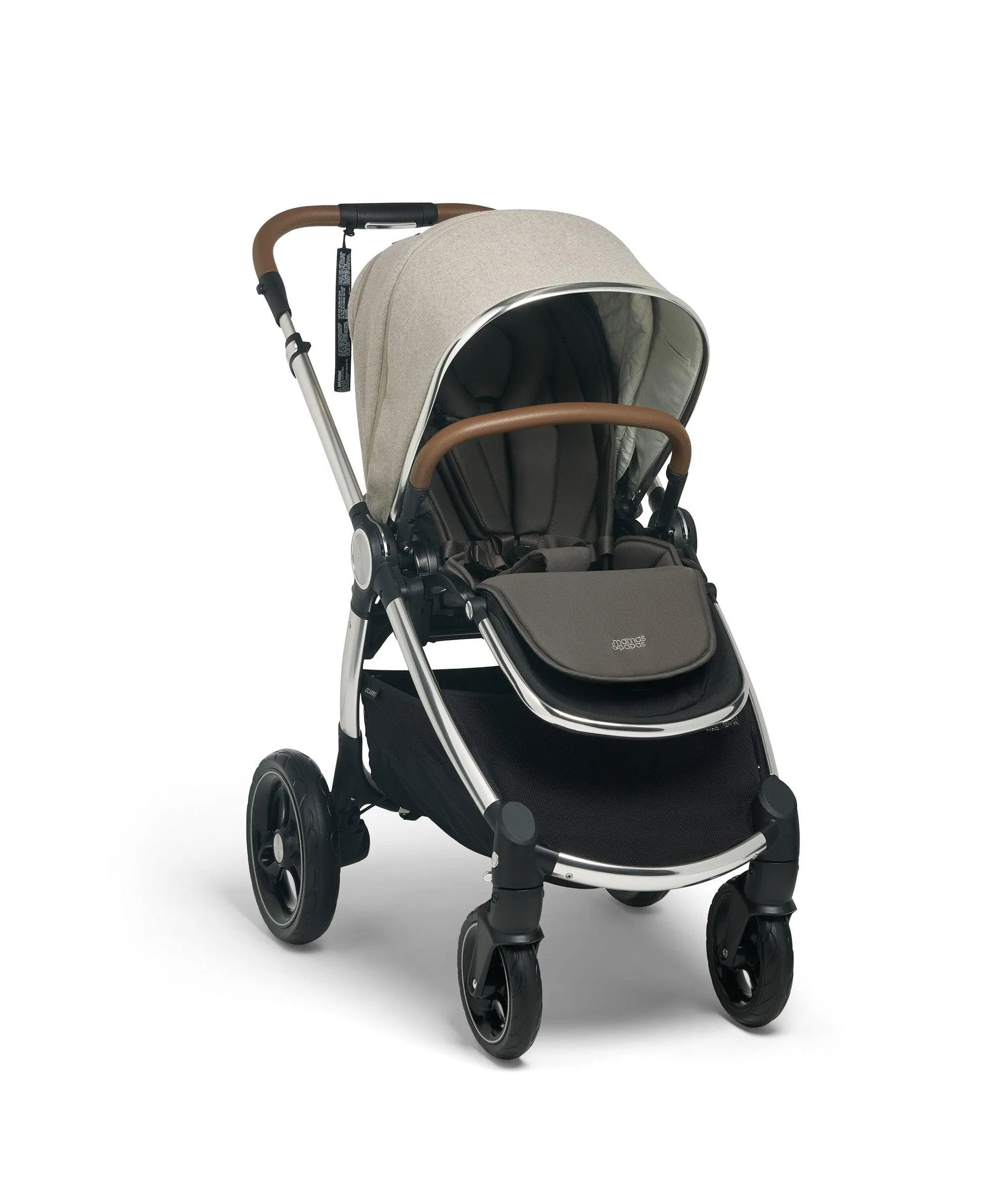 Ocarro Pushchair Complete Bundle with Cybex Cloud T Car Seat & Base (9 Pieces) – Heritage
