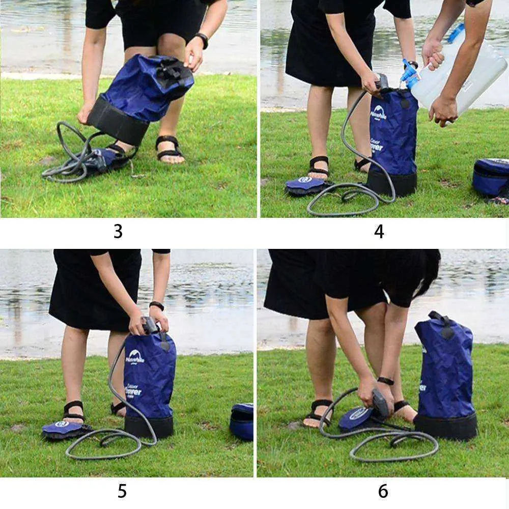 Outdoor Inflatable Portable Pressure Shower