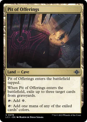Pit of Offerings (LCI-278) - The Lost Caverns of Ixalan [Uncommon]