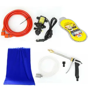 Portable 12V High Pressure Washer with Pump Kit