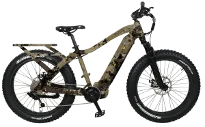 QuietKat Warrior 1000W Fat Tire Electric Mountain Bike