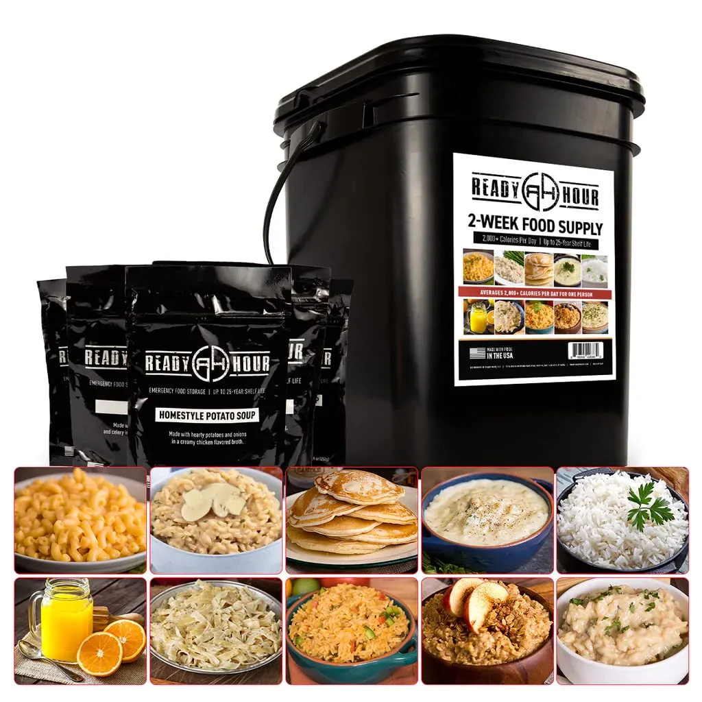 Ready Hour 2-Week Emergency Food Supply - 118 Servings