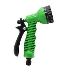 Sakoraware Garden Hose Nozzle Spray Gun Water Sprinkler with 8 Adjustable Watering Patterns- Suitable for Watering Lawn and Garden Car Bike Pets cleaning, Multicolour, 1 pc