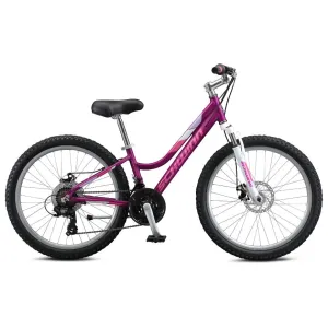 Schwinn Breaker Dual Disc 24" Girls Biking Bike Purple