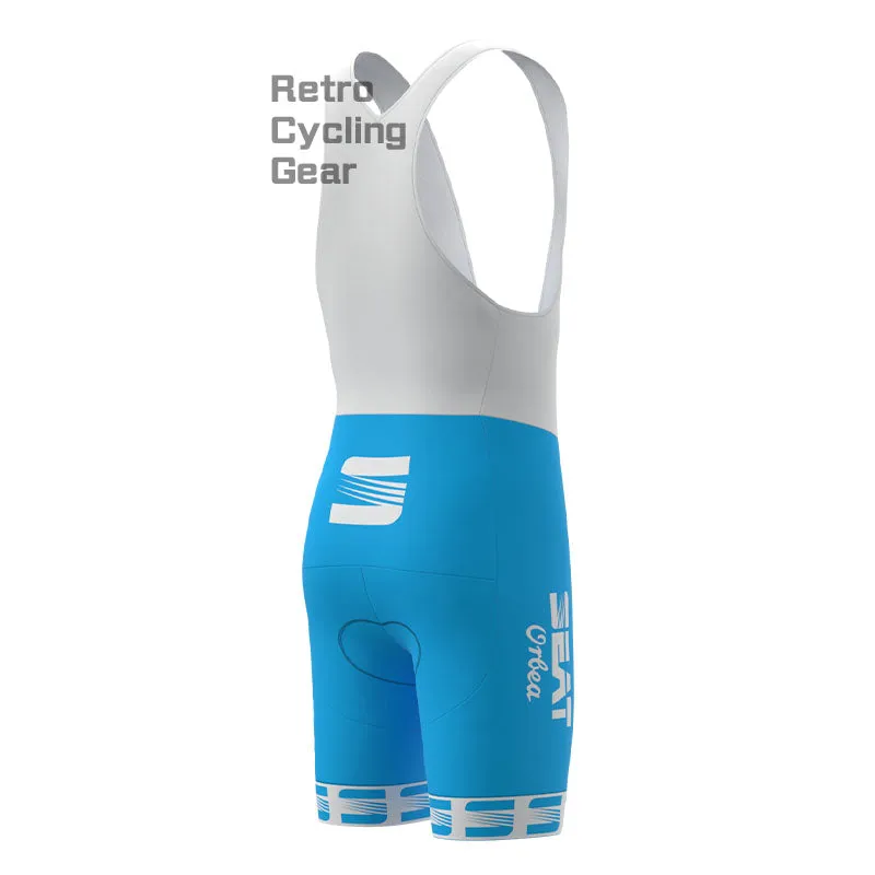SEAT Blue Retro Cycling Shorts